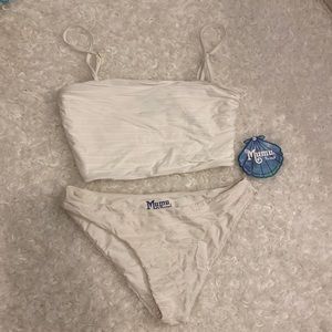 NWT White Bikini